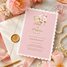 Elegant Pearls and Prosecco Pink Bridal Shower