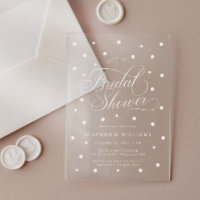 Elegant Pearls Bridal Shower