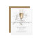 Elegant Pearls Prosecco Bridal Shower Invitation