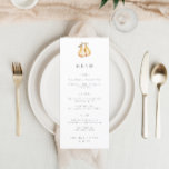 Elegant Pears Wedding Menu<br><div class="desc">Elegant Pears Wedding Menu with serif font. Click "customize further" to adjust layout.</div>