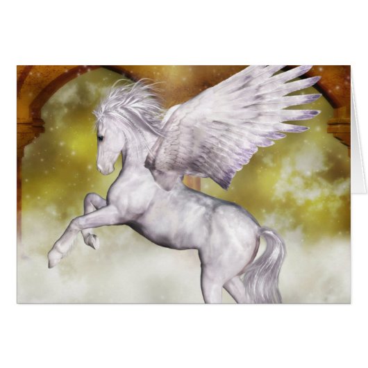 Elegant Pegasus Cards (Front Horizontal)