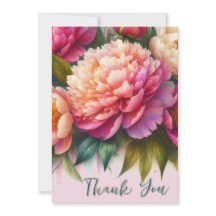 Elegant Peonies Pink Floral Gift 