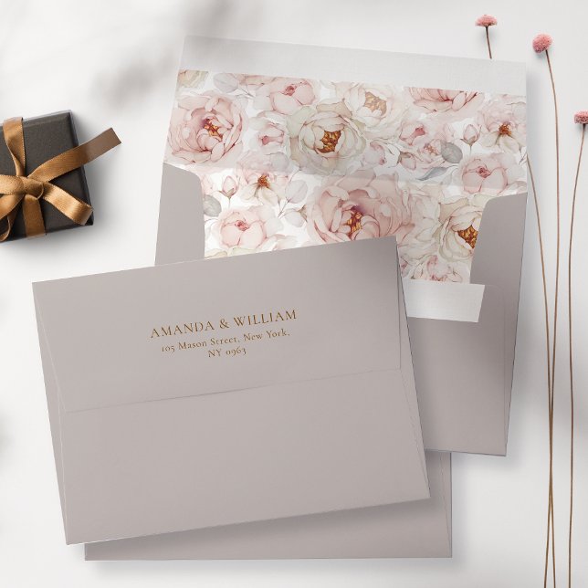 Elegant Peony Floral Envelope (Creator Uploaded)