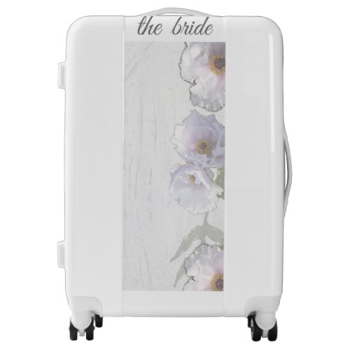 Elegant Peony New Bride Luggage