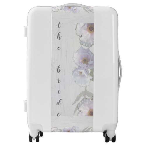 Elegant Peony New Bride Luggage