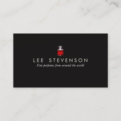 Elegant Perfume Business Card