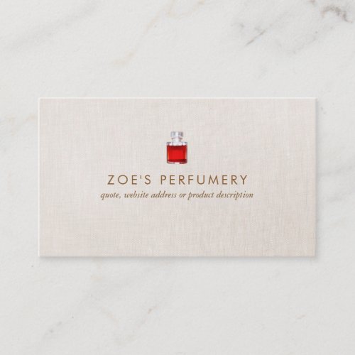 Elegant Perfume Business Card