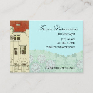 Elegant Period Home Business Card
