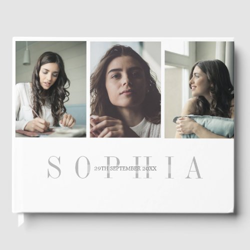 Elegant Personal 3 Photo Bat Mitzvah