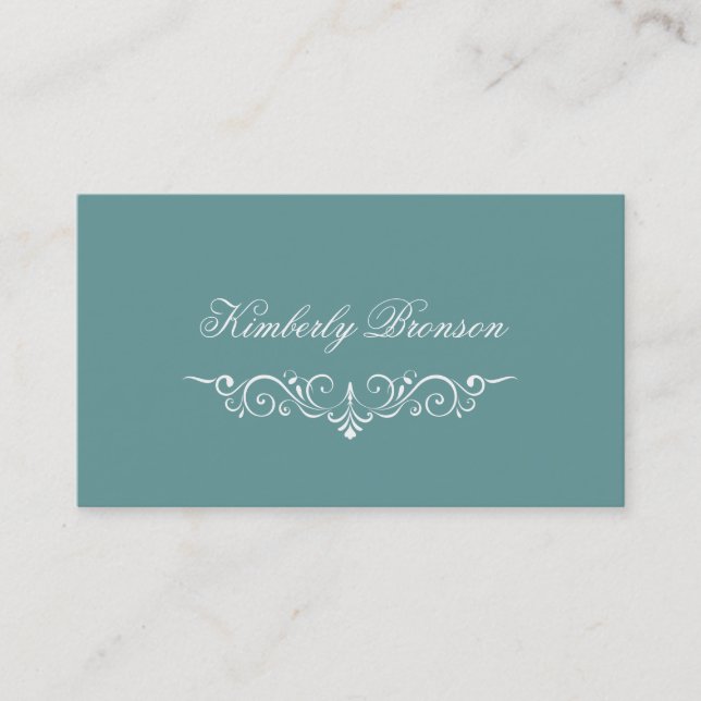 Elegant Personal Business Cards (Front)