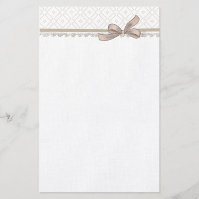 Elegant Personal Stationery (Front)