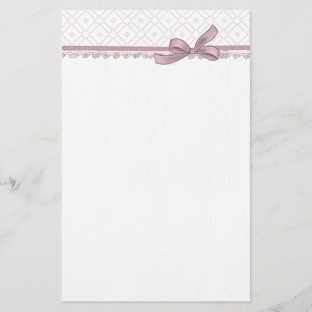 Elegant Personal Stationery (Front)