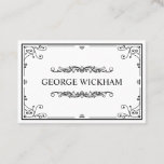 Elegant Personal Vintage Victorian Business Card at Zazzle