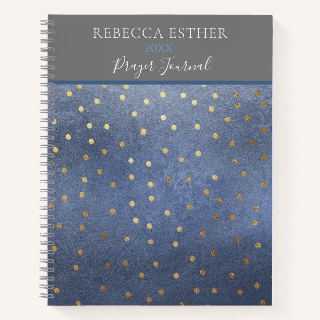 Elegant Personalize Prayer Journal (Front)
