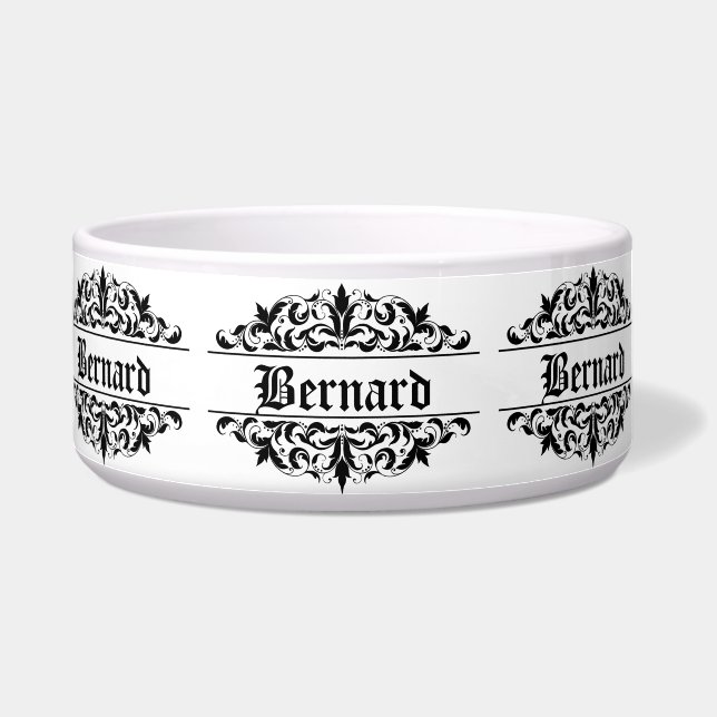 Elegant Personalized Bowl (Left)