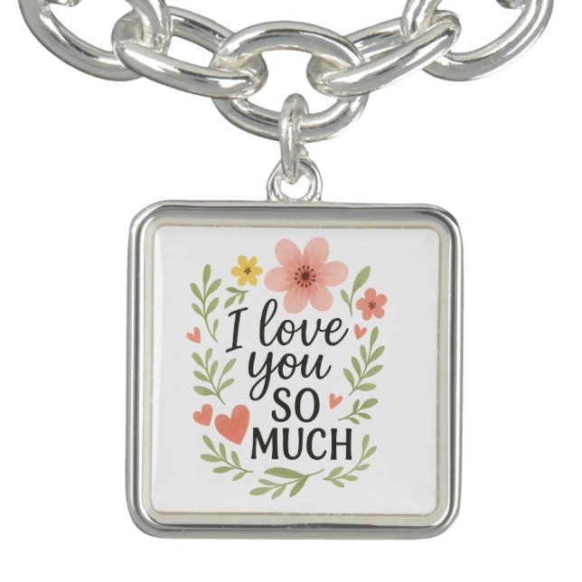 Elegant Personalized Bridesmaid Gift – Thank You K Bracelet (Design)