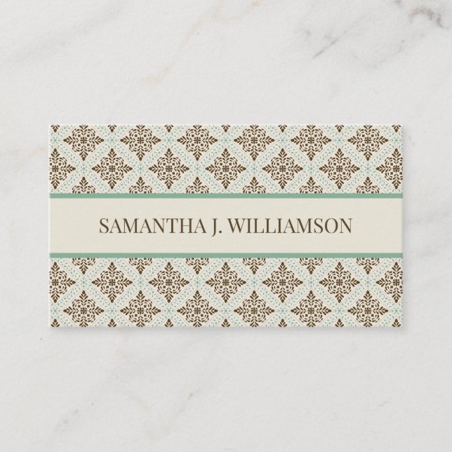 Elegant Personalized Calling Cards (Front)