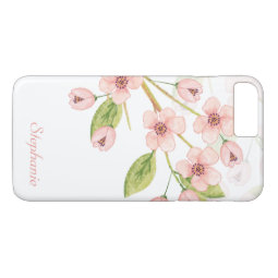 Elegant Personalized Cherry Blossom | Phone Case | Zazzle