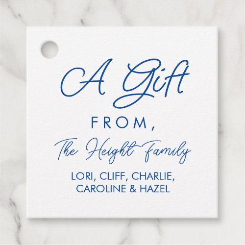 Elegant Personalized Gift Tags