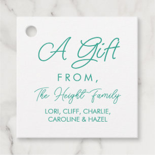 Elegant Personalized Gift Tags
