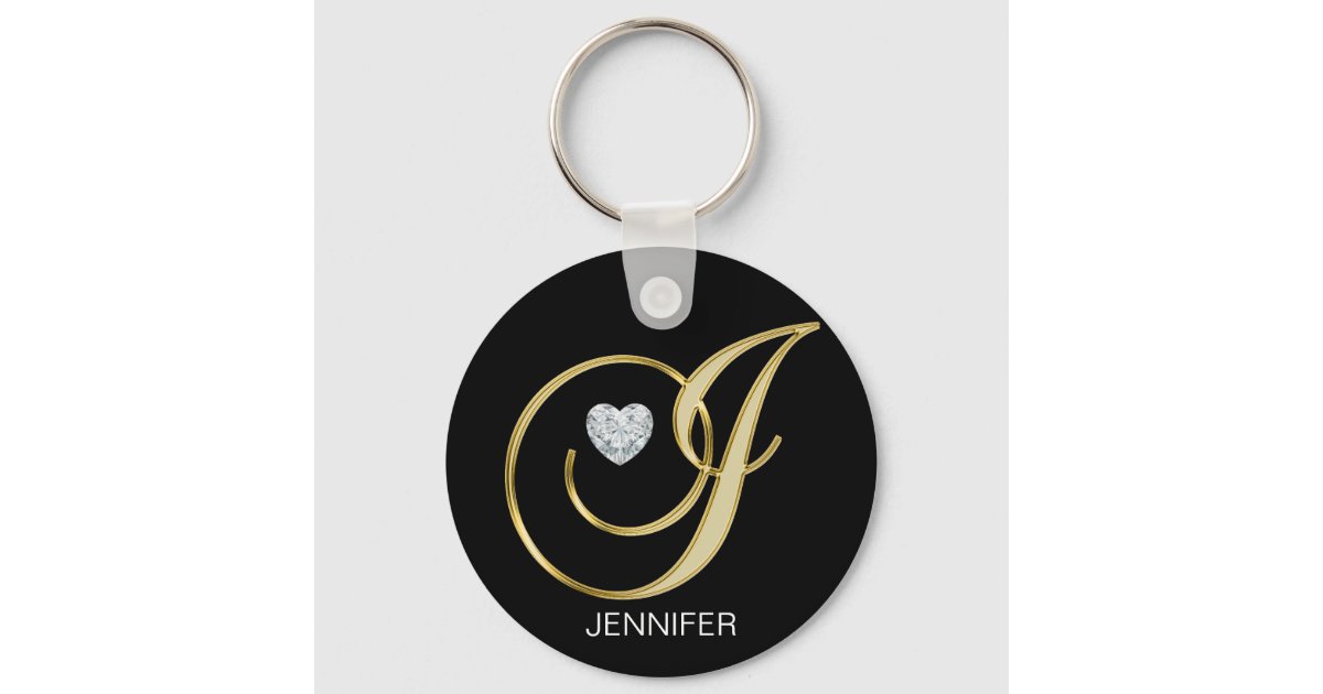 Personalised Letter Keychain, Custom Acrylic