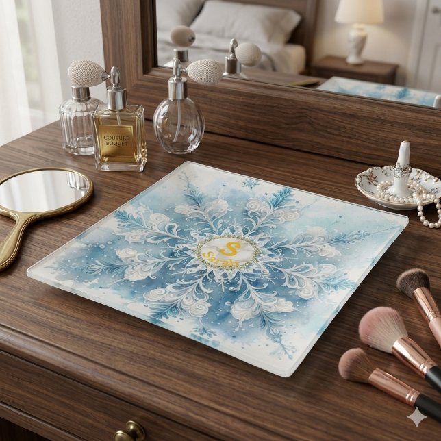 Elegant Personalized Mandala Jewelry Tray (Creator Uploaded)