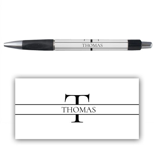 Elegant Personalized Monogrammed Custom Name Pen