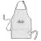 Elegant personalized name apron for men and women