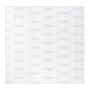 Elegant Personalized Name Triptych