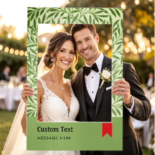 Elegant Personalized Selfie Frame Photo Prop