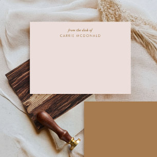 Elegant Personalized Stationery Note Card