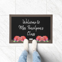 Elegant Personalized Teacher Classroom Welcome