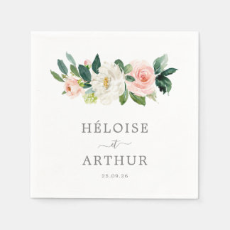 Elegant, Personalized Towel Wedding Dinner Napkins