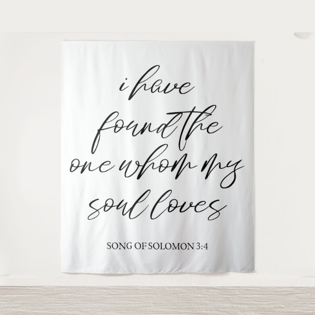 Elegant Personalized Wedding Backdrop Banner  (Front)