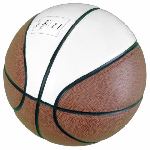 Elegant Personalized Wedding Custom Modern Gift Basketball