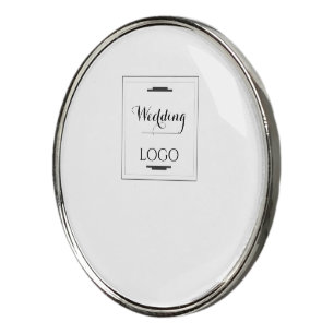 Elegant Personalized Wedding Custom Modern Gift Golf Ball Marker
