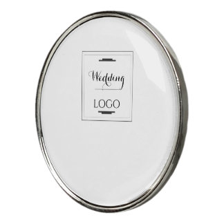 Elegant Personalized Wedding  Custom Modern Gift Golf Ball Marker