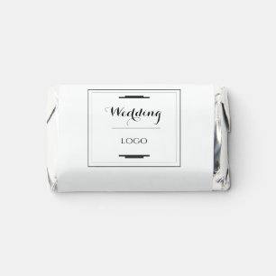 Elegant Personalized Wedding  Custom Modern Gift Hershey's Miniatures