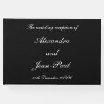 [ Thumbnail: Elegant, Personalized Wedding Guest Book ]