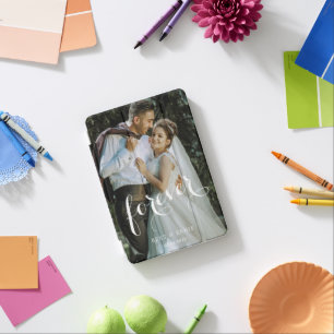 Elegant Personalized Wedding Memory Gift iPad Mini Cover