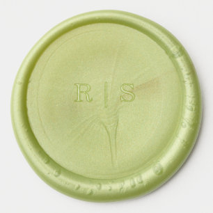Elegant Personalized Wedding Wax Seal Stamp Sticker