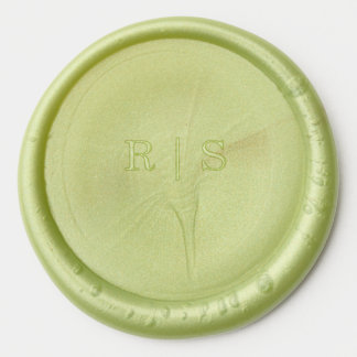 Elegant Personalized Wedding Wax Seal Stamp Sticker