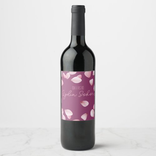 Elegant Personalized Wine Bottle Label 