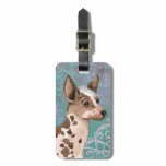 Elegant Peruvian Inca Orchid Bag Tag Elegant Peruvian Inca Orchid Bag Tag