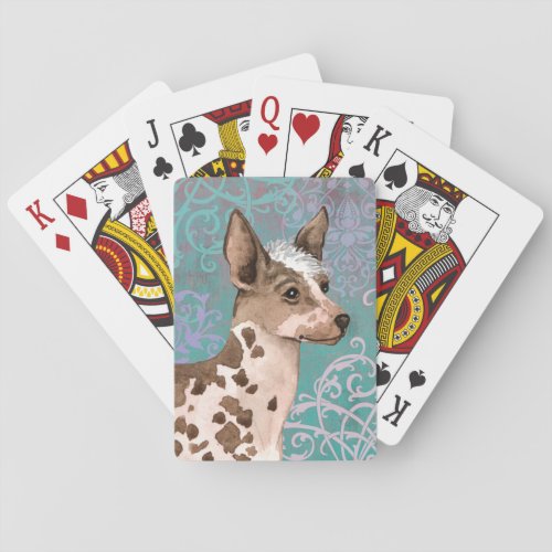 Elegant Peruvian Inca Orchid Poker Cards