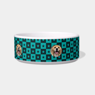 Elegant Pet Accessory Customized Monogrammed Cat Bowl