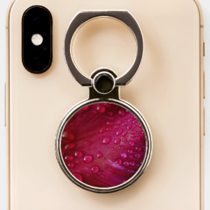 Elegant Petal Pink Phone Grip and Stand