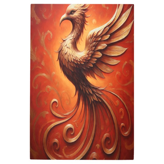Elegant Phoenix Word Art  (Front)