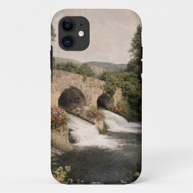 Elegant phone case with natural landscapes (Back)