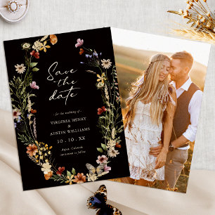 Elegant Photo Boho Save The Date